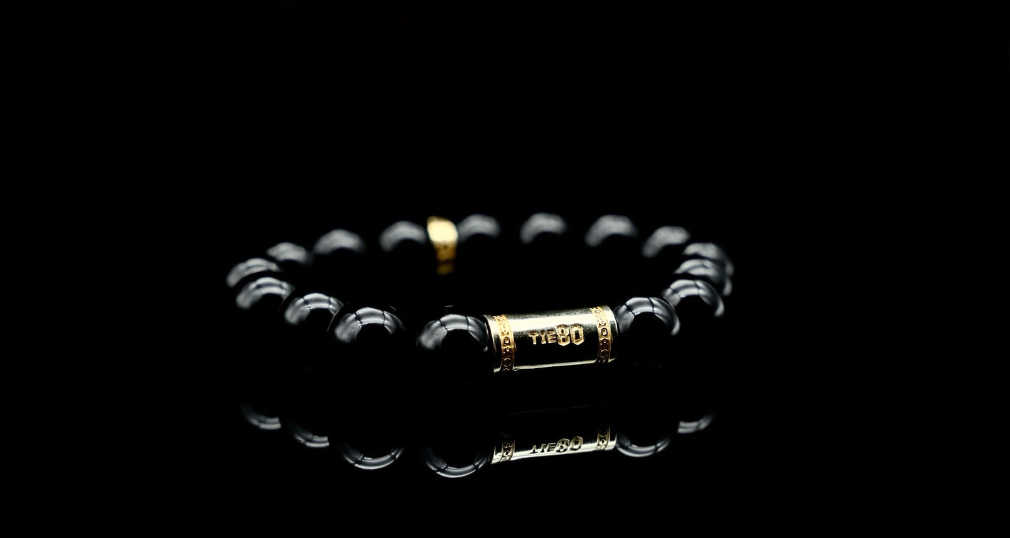 Black Chalcedony Energy Bracelet