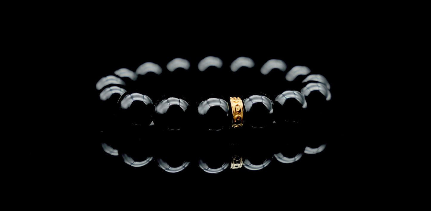 Black Chalcedony Energy Bracelet