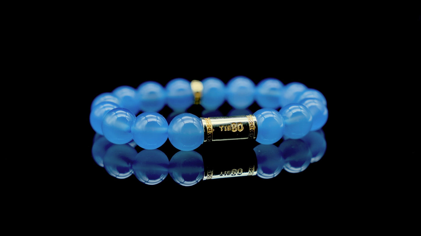 Blue Chalcedony Energy Bracelet