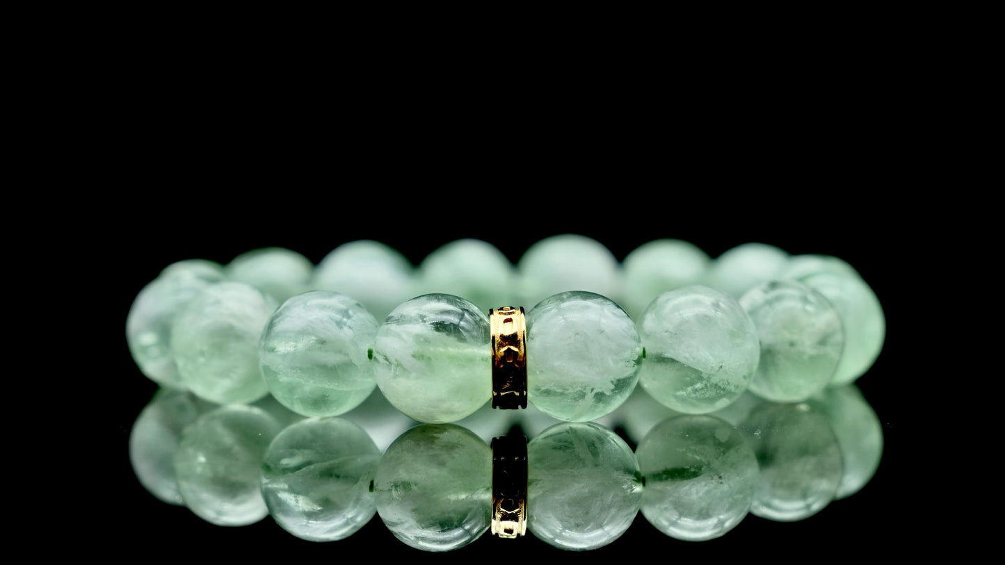 Green Fluorite Energy Bracelet
