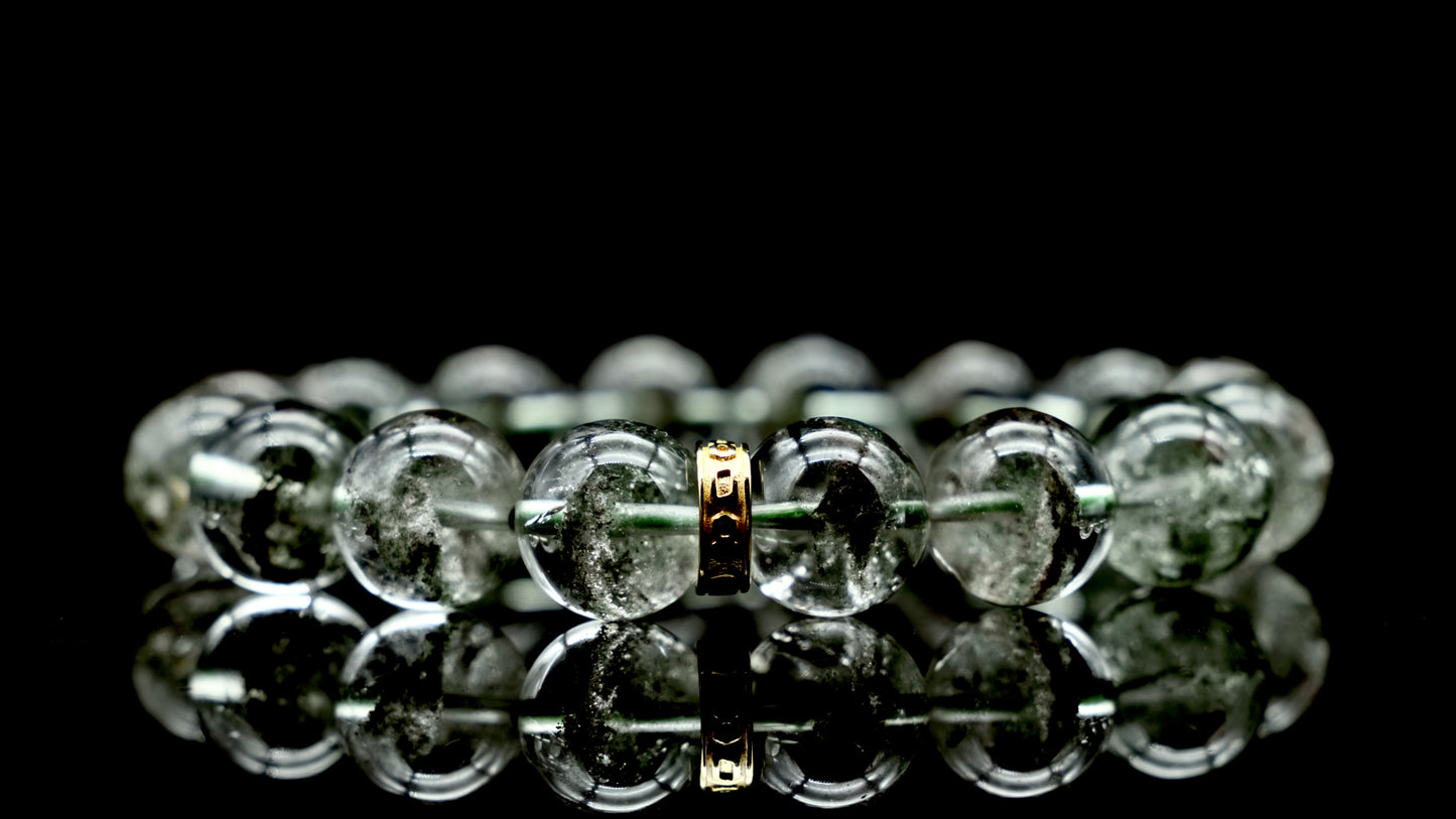 Green Phantom Quartz Energy Bracelet