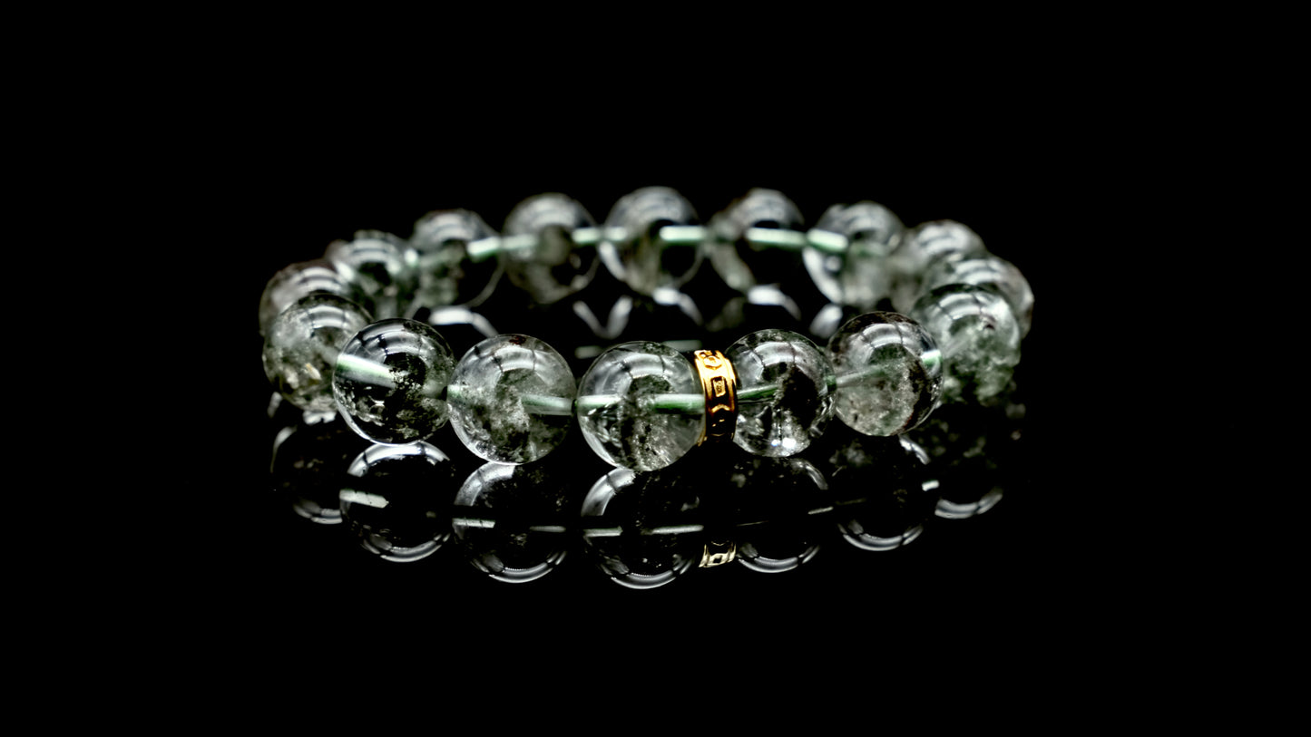 Green Phantom Quartz Energy Bracelet