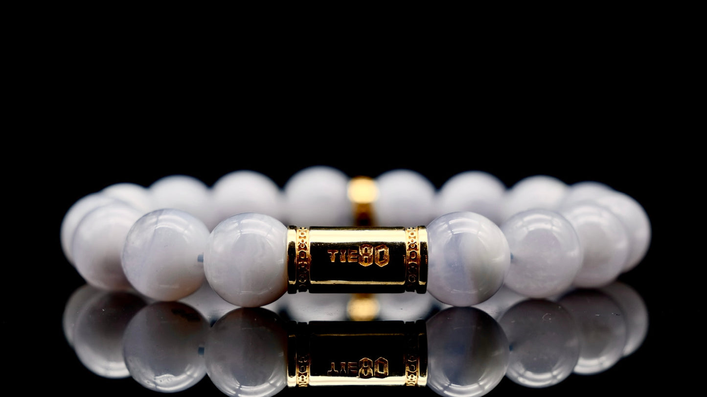 Purple Agate Energy Bracelet