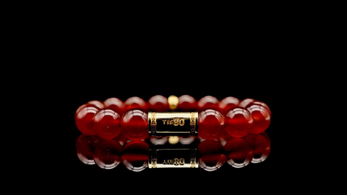 Red Chalcedony Energy Bracelet