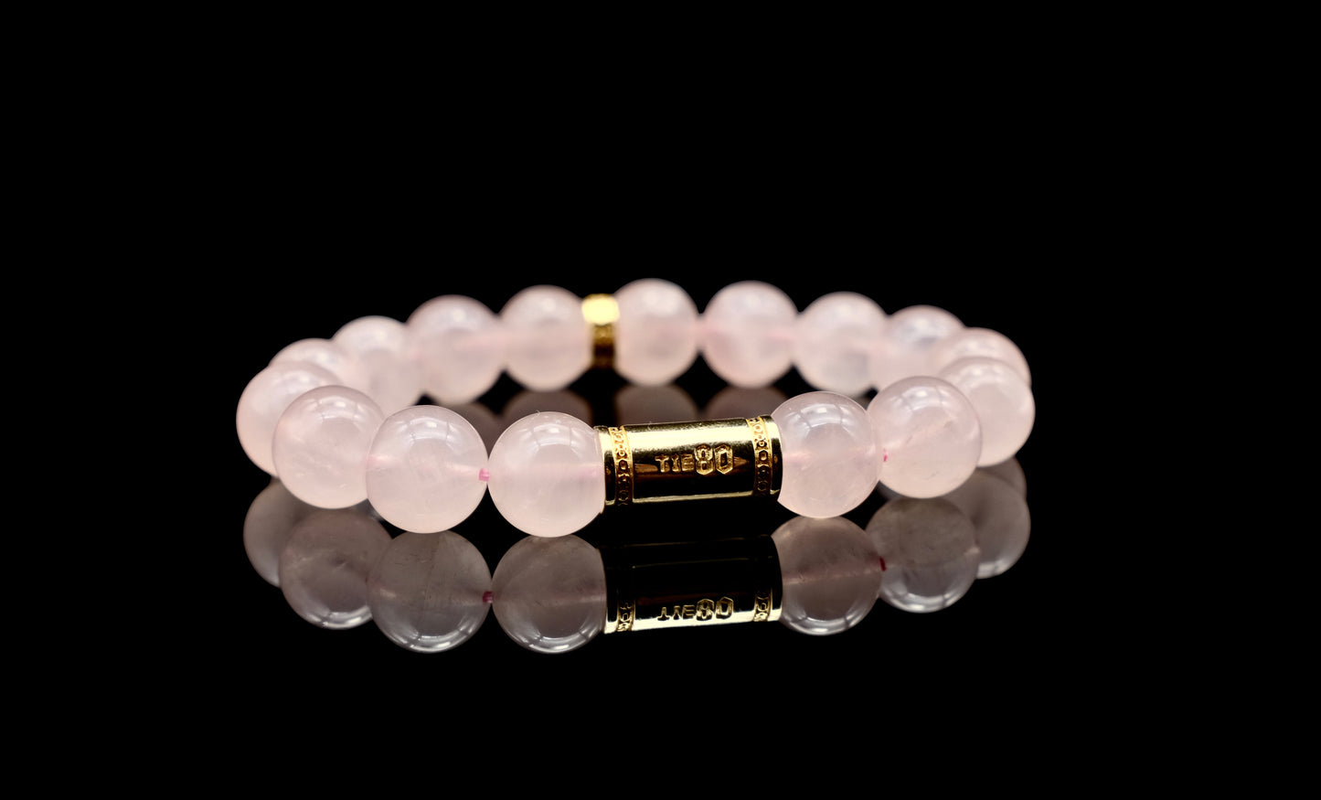 Grapefruit Rose Quartz Energy Bracelet