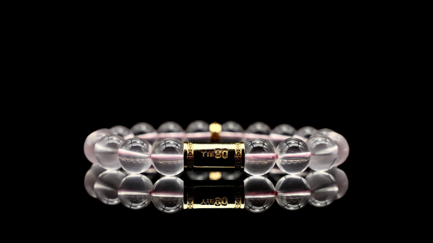 Starlight Rose Quartz Energy Bracelet