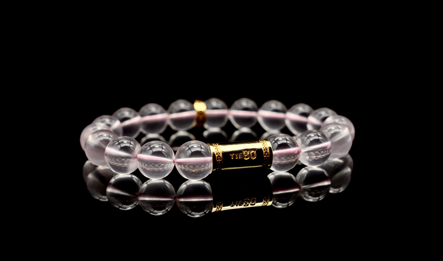 Starlight Rose Quartz Energy Bracelet