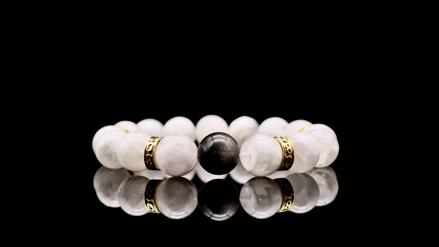 White Snowflake Phantom Energy Bracelet V3
