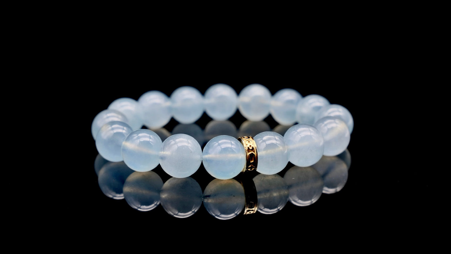 Starlight Aquamarine Energy Bracelet