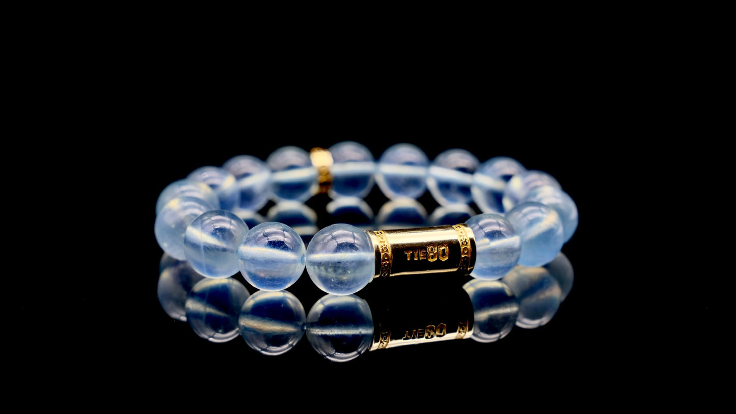 Icy Aquamarine Energy Bracelet