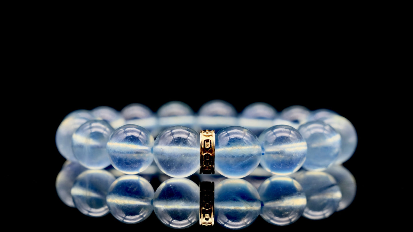 Icy Aquamarine Energy Bracelet