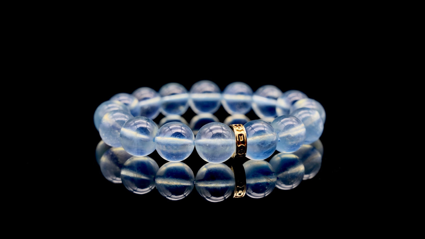 Icy Aquamarine Energy Bracelet
