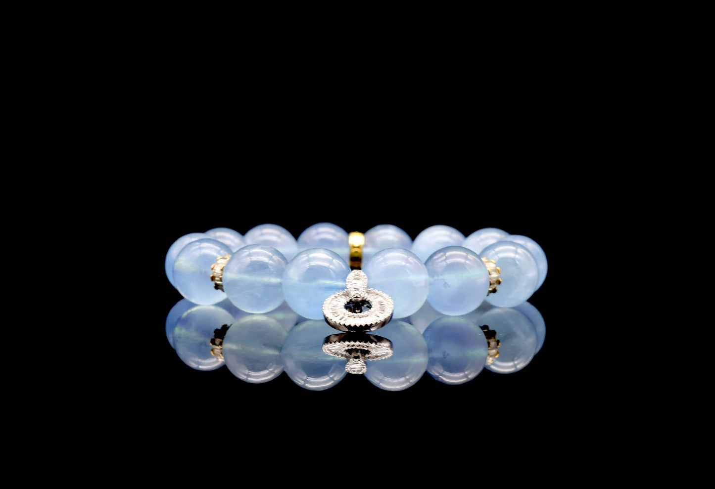 Nerora’s Wheel - Aquamarine Energy Bracelet