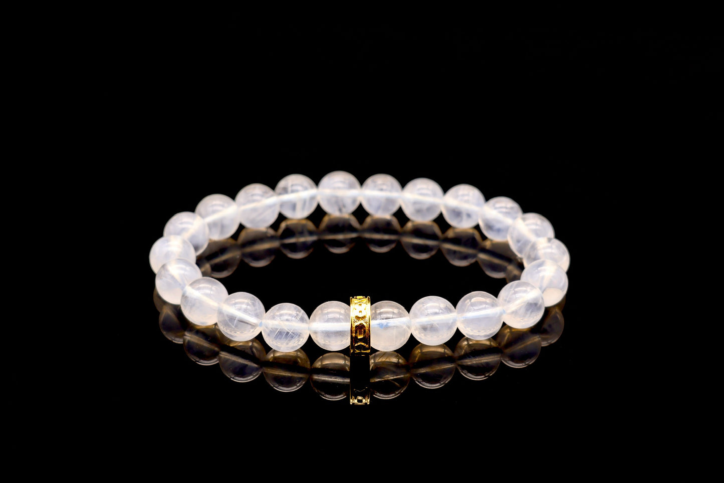 Blue Needle Quartz Energy Bracelet