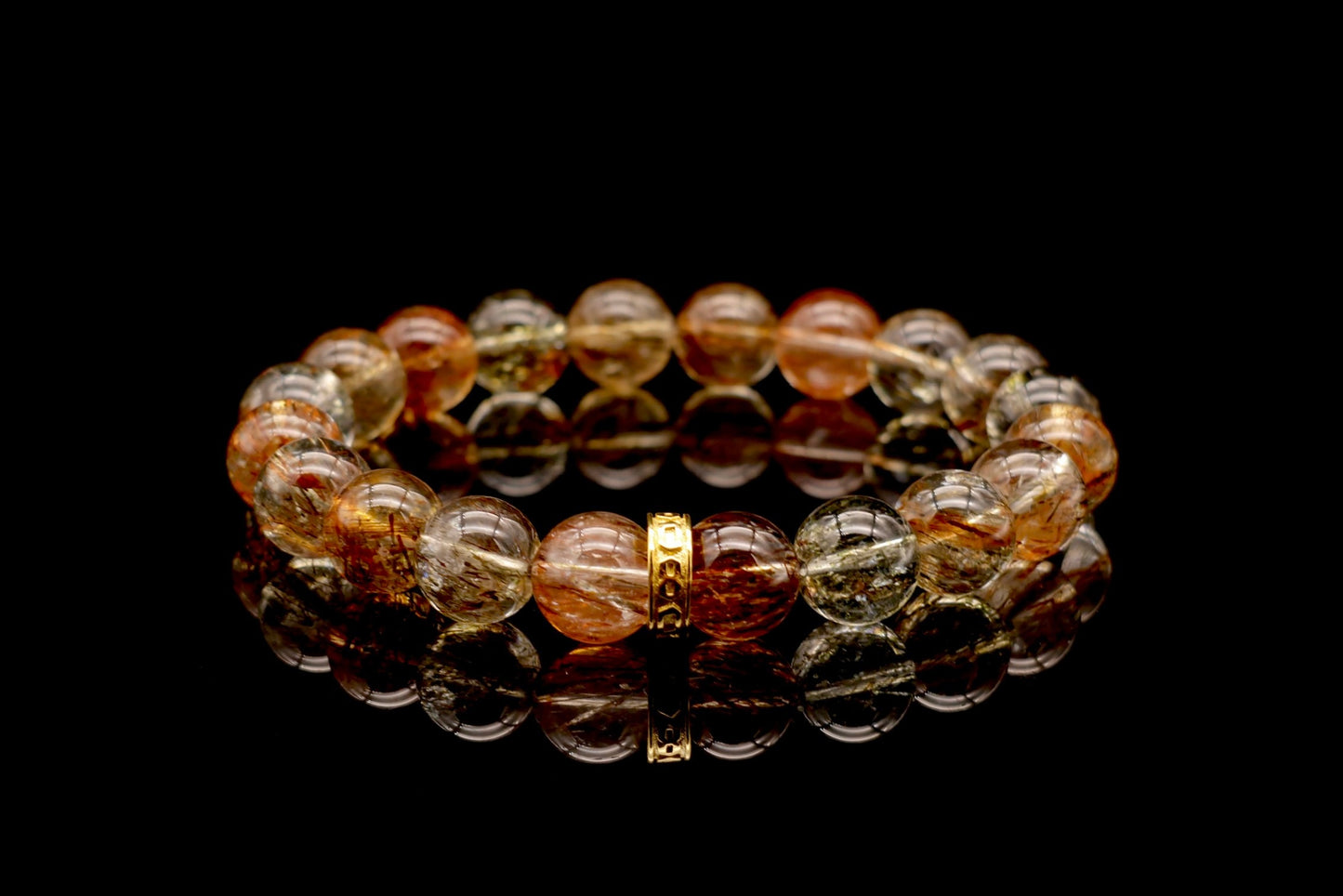 Black Gold Super Seven Energy Bracelet