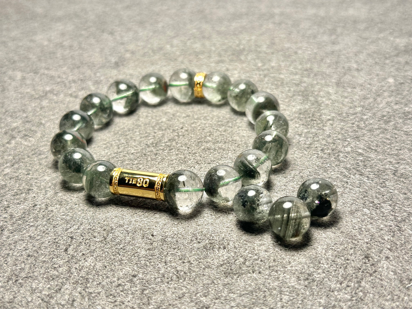 Green Phantom Quartz Energy Bracelet