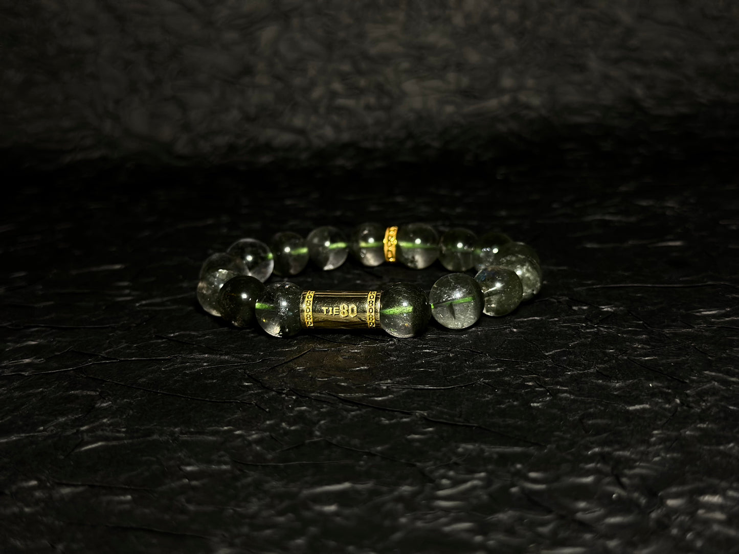 Green Phantom Quartz Energy Bracelet