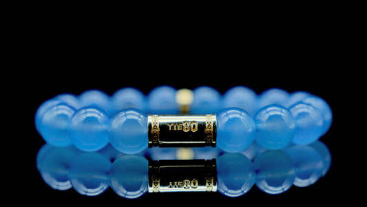 Blue Chalcedony Energy Bracelet