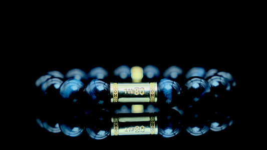 Blue Tiger Eye Energy Bracelet V1