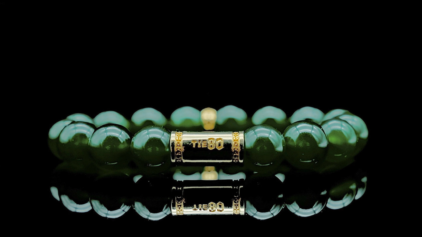 Green Chalcedony Energy Bracelet