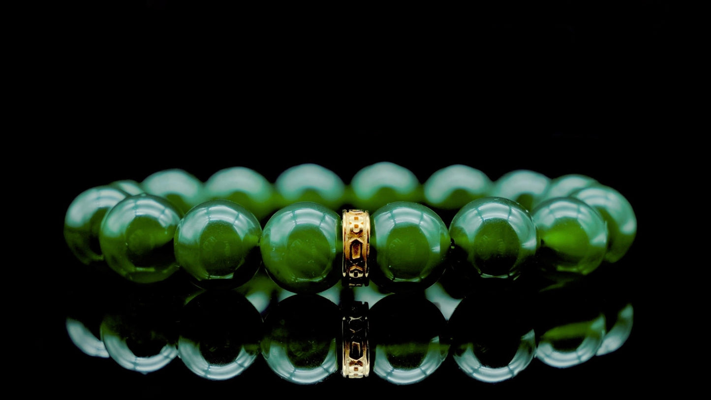 Green Chalcedony Energy Bracelet
