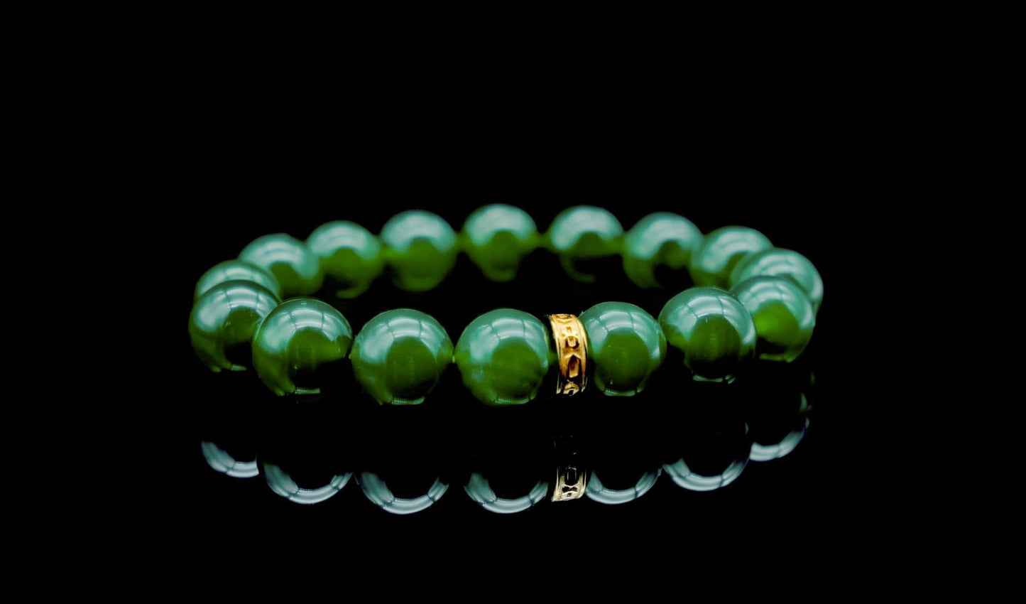 Green Chalcedony Energy Bracelet