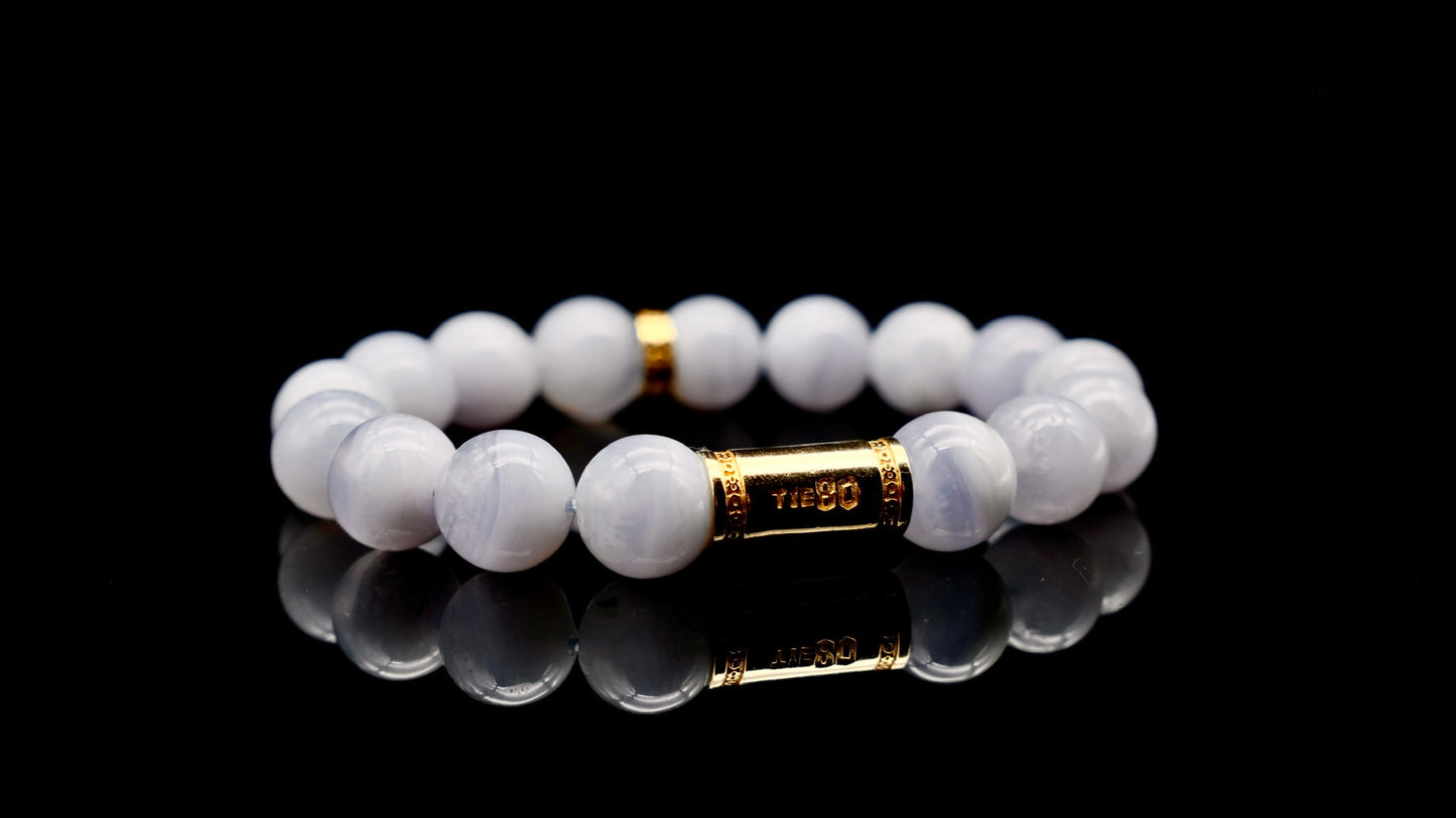 Purple Agate Energy Bracelet