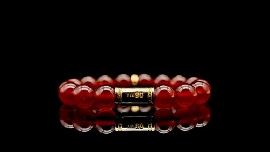 Red Chalcedony Energy Bracelet