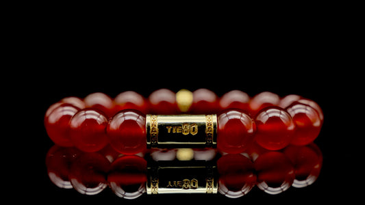 Red Chalcedony Energy Bracelet V1