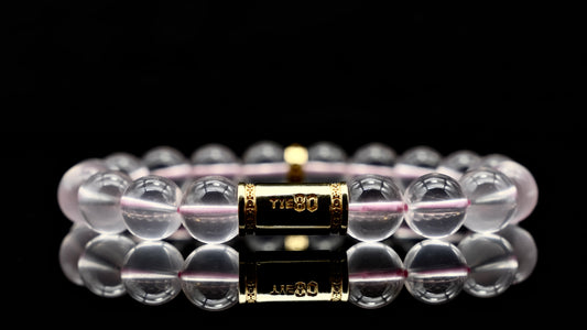 Starlight Rose Quartz Energy Bracelet V1