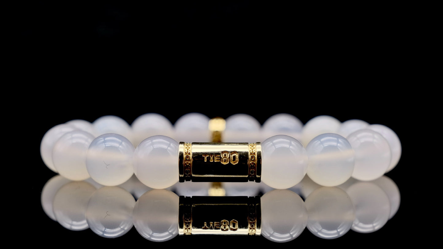 White Chalcedony Energy Bracelet