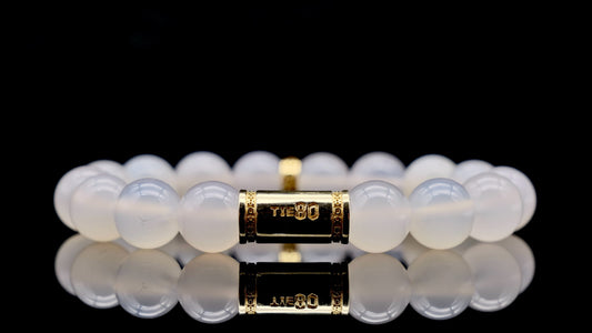 White Chalcedony Energy Bracelet