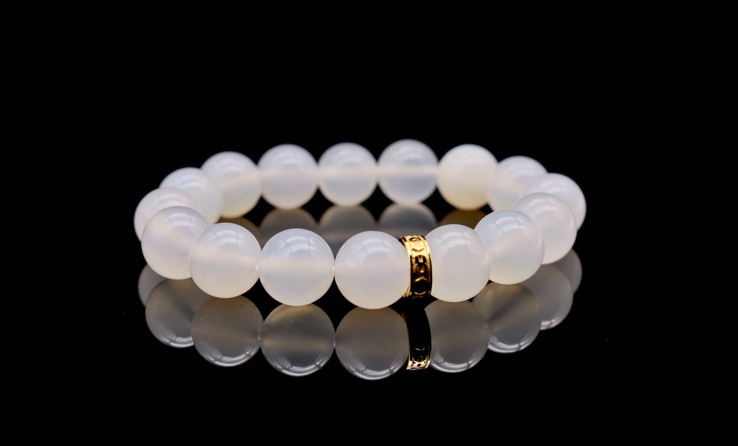 White Chalcedony Energy Bracelet