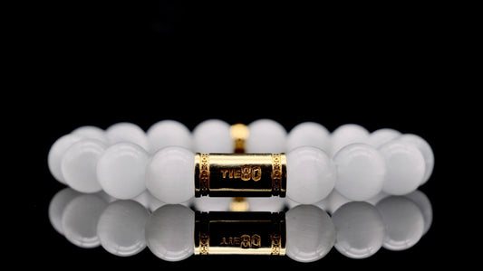 White Selenite Energy Bracelet