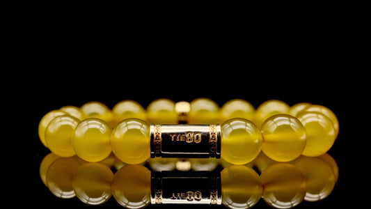 Yellow Chalcedony Energy Bracelet