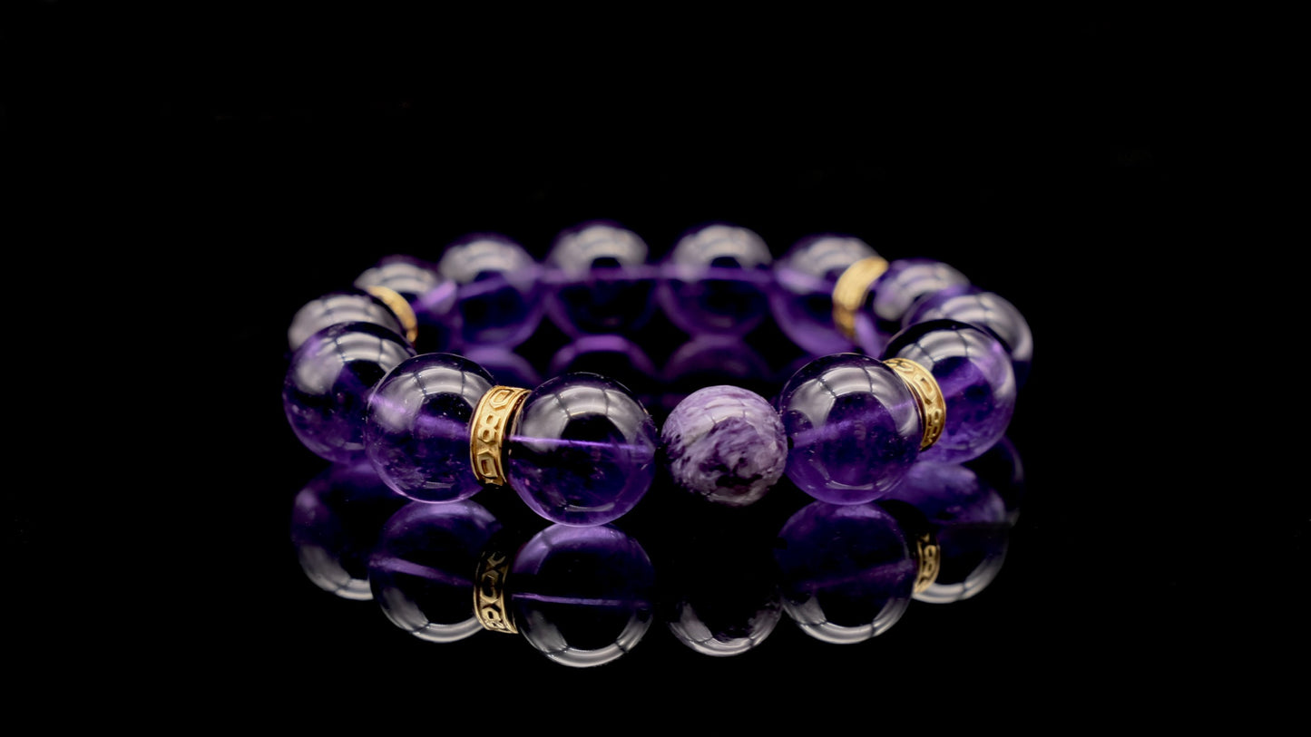 Odin's Vision Amethyst Energy Bracelet