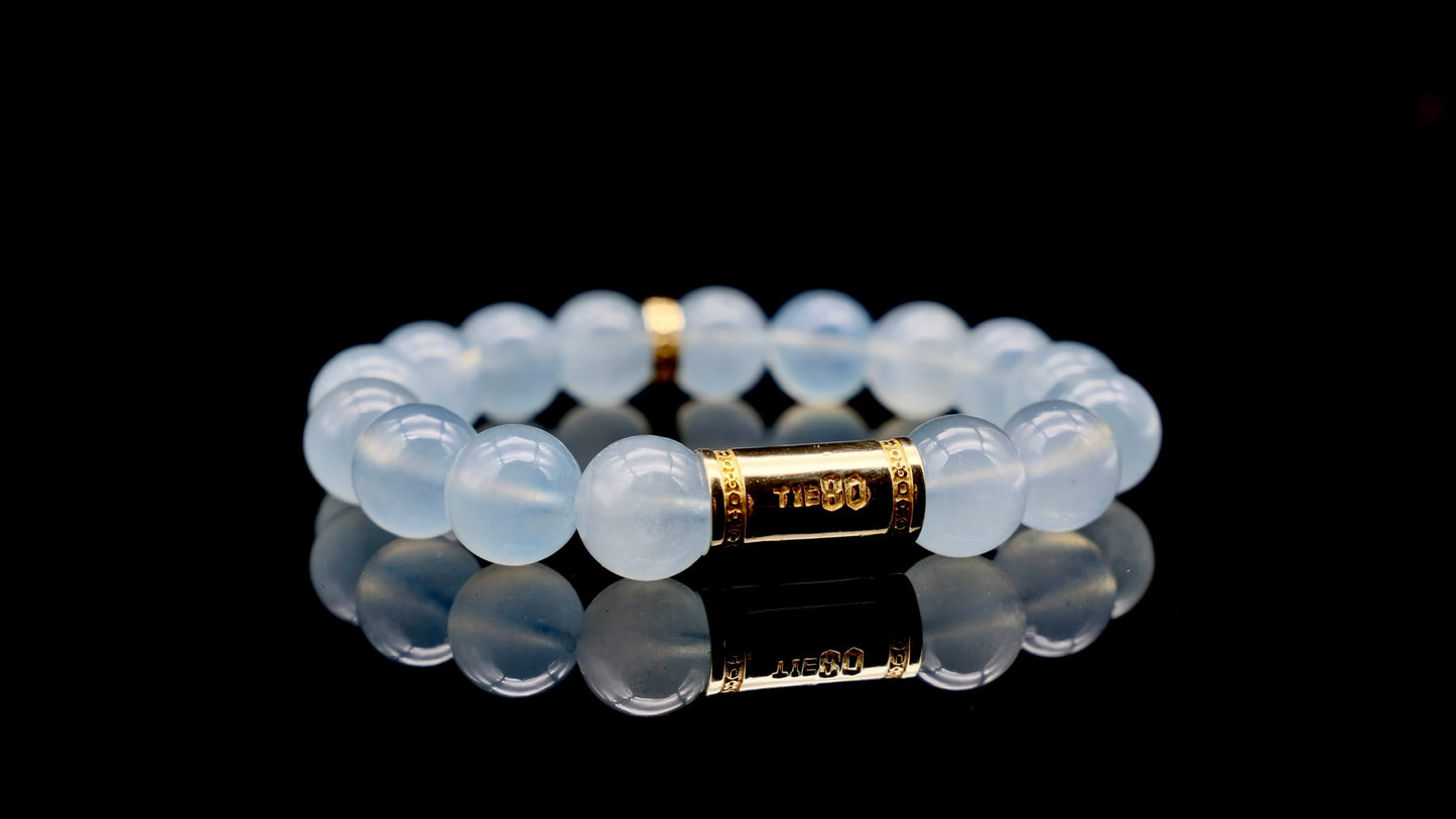 Starlight Aquamarine Energy Bracelet
