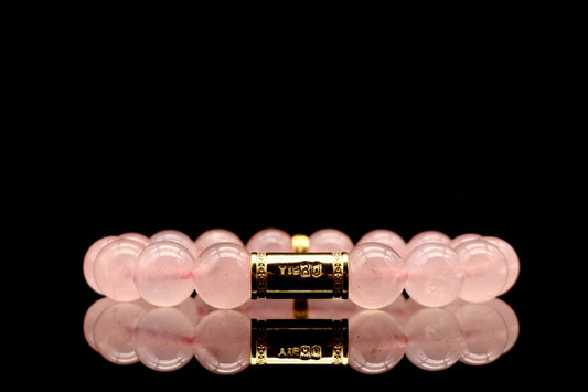 Pink Rose Quartz Energy Bracelet