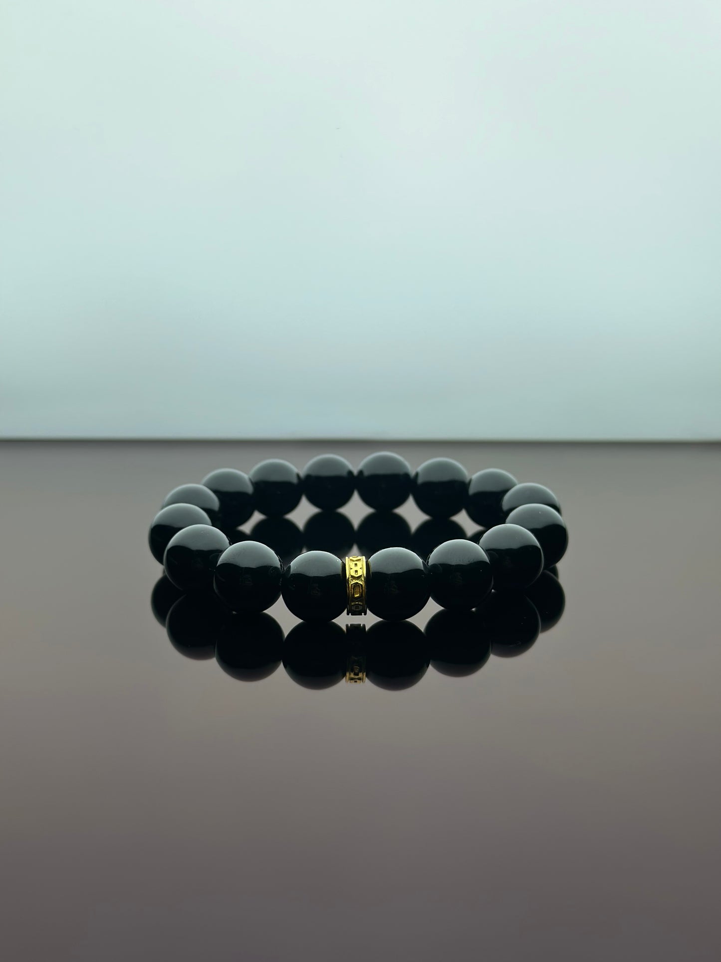 Black Chalcedony Energy Bracelet V2