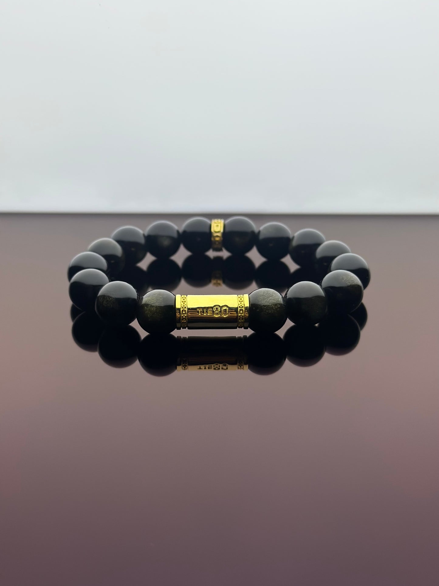 Golden Obsidian Energy Bracelet V1