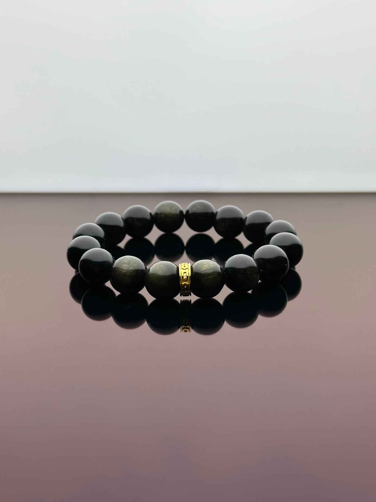 Golden Obsidian Energy Bracelet V2