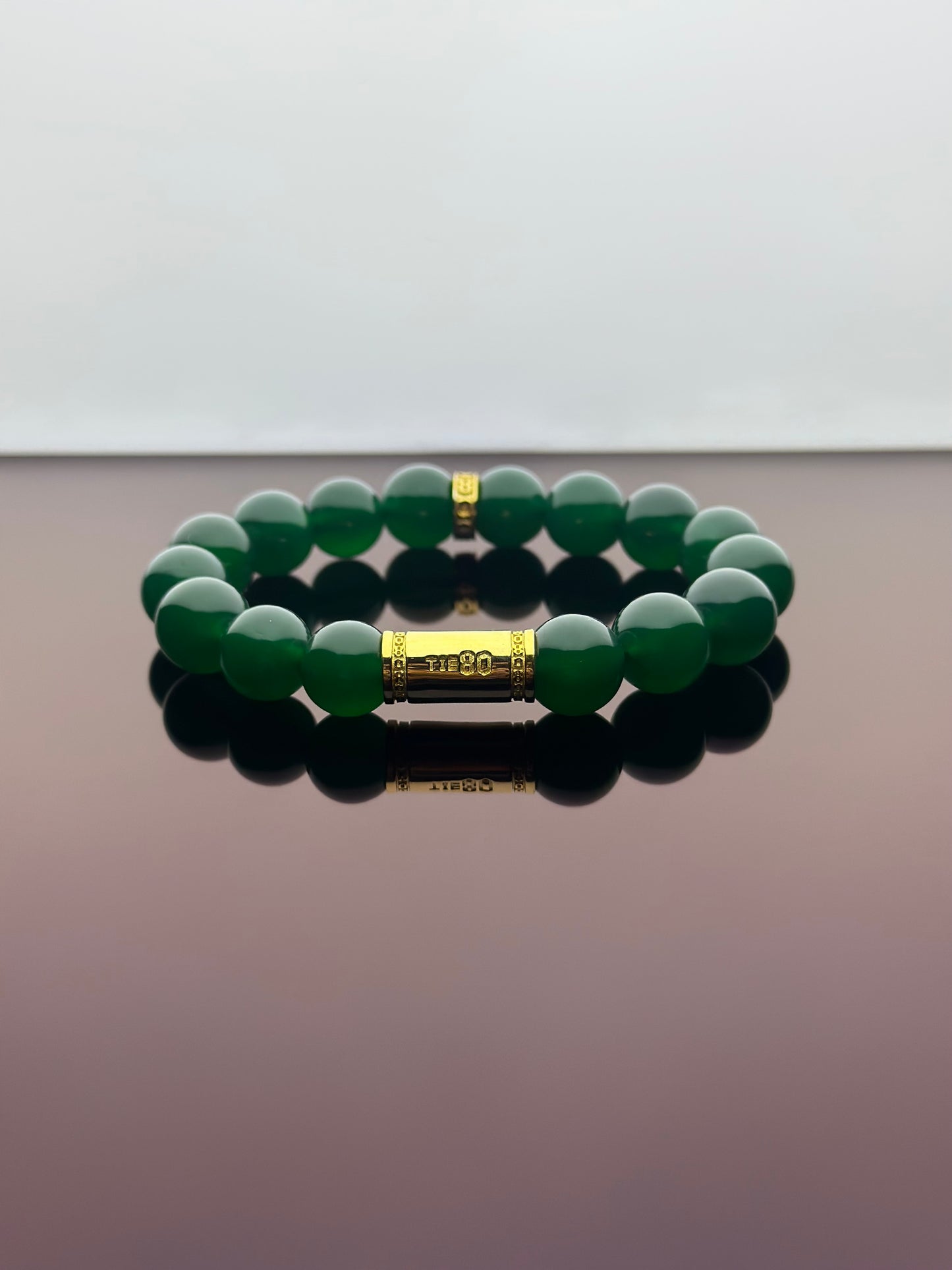 Green Chalcedony Energy Bracelet V1