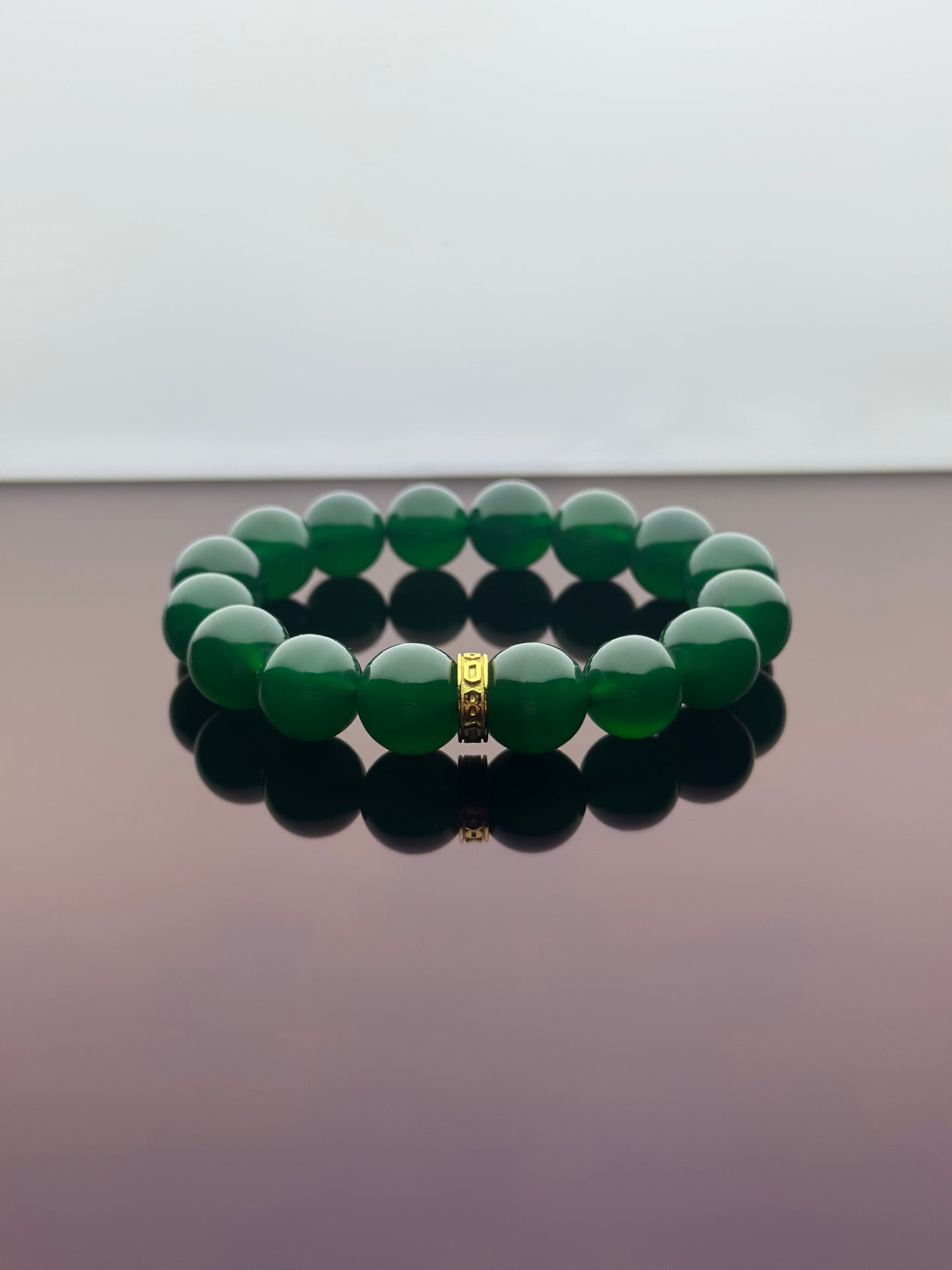 Green Chalcedony Energy Bracelet V2