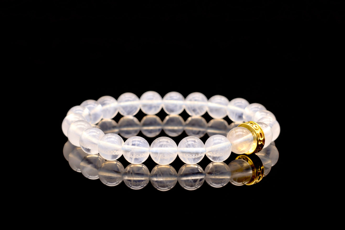 Blue Needle Quartz Energy Bracelet