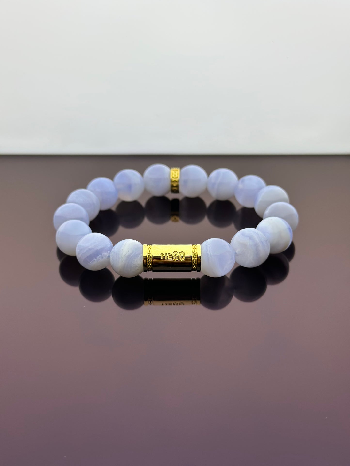 Purple Agate Energy Bracelet V1