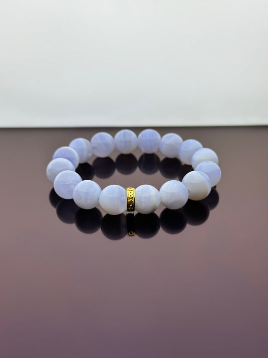 Purple Agate Energy Bracelet V2