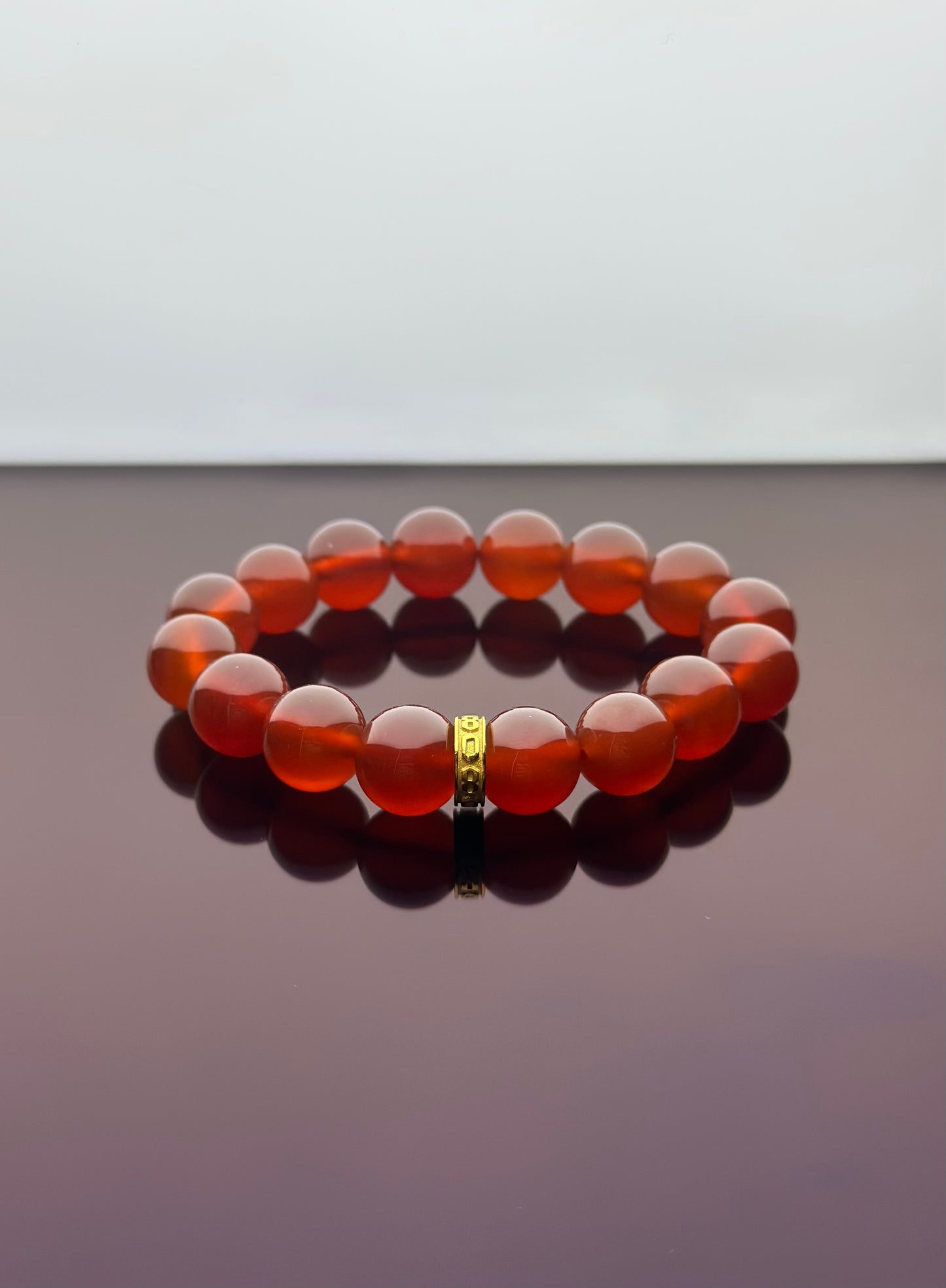 Red Chalcedony Energy Bracelet V2