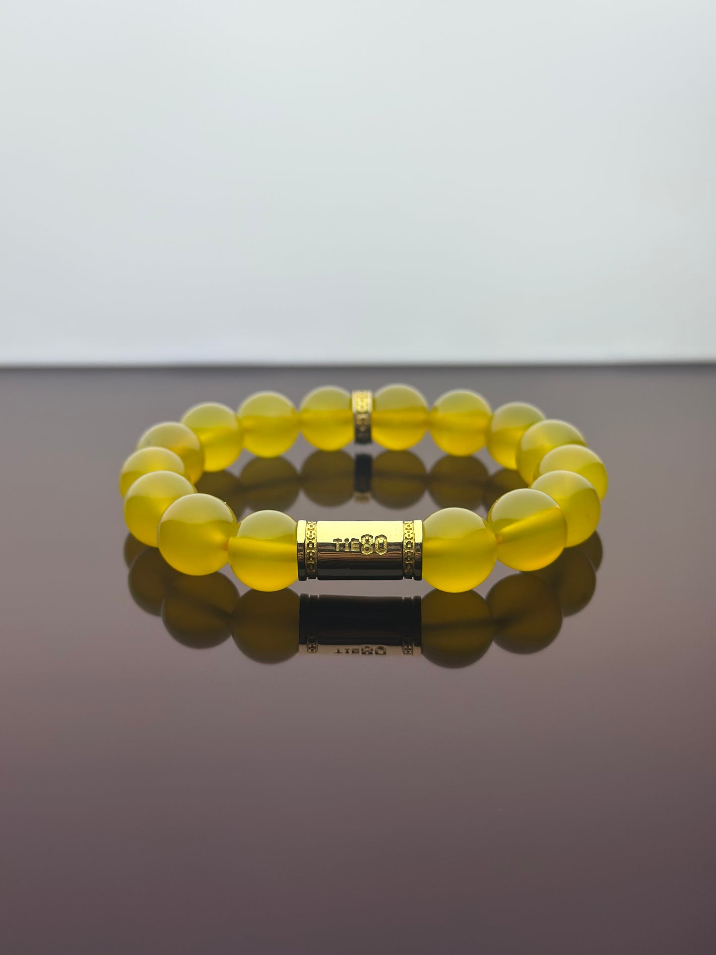 Yellow Chalcedony Energy Bracelet V1