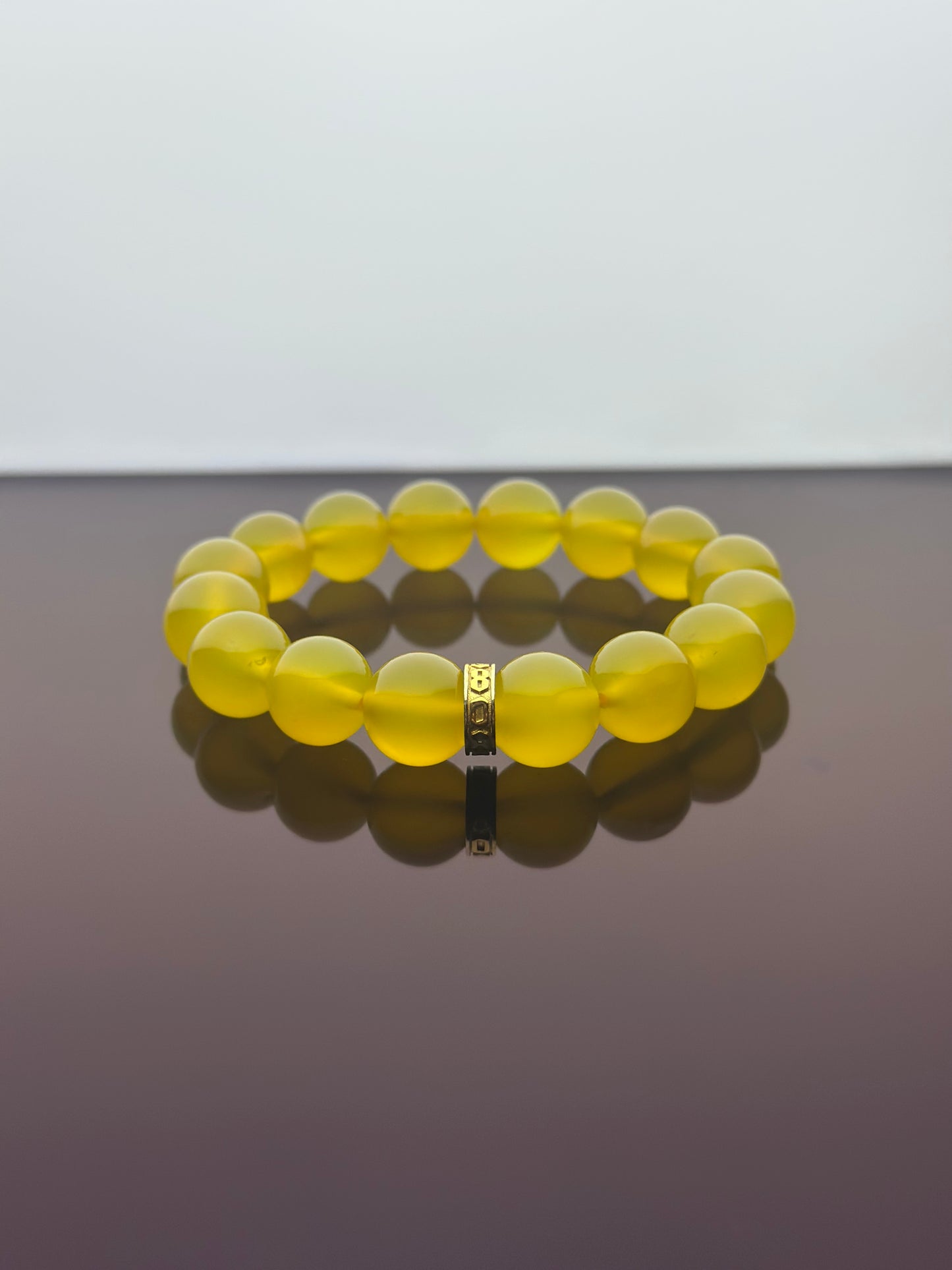 Yellow Chalcedony Energy Bracelet V2