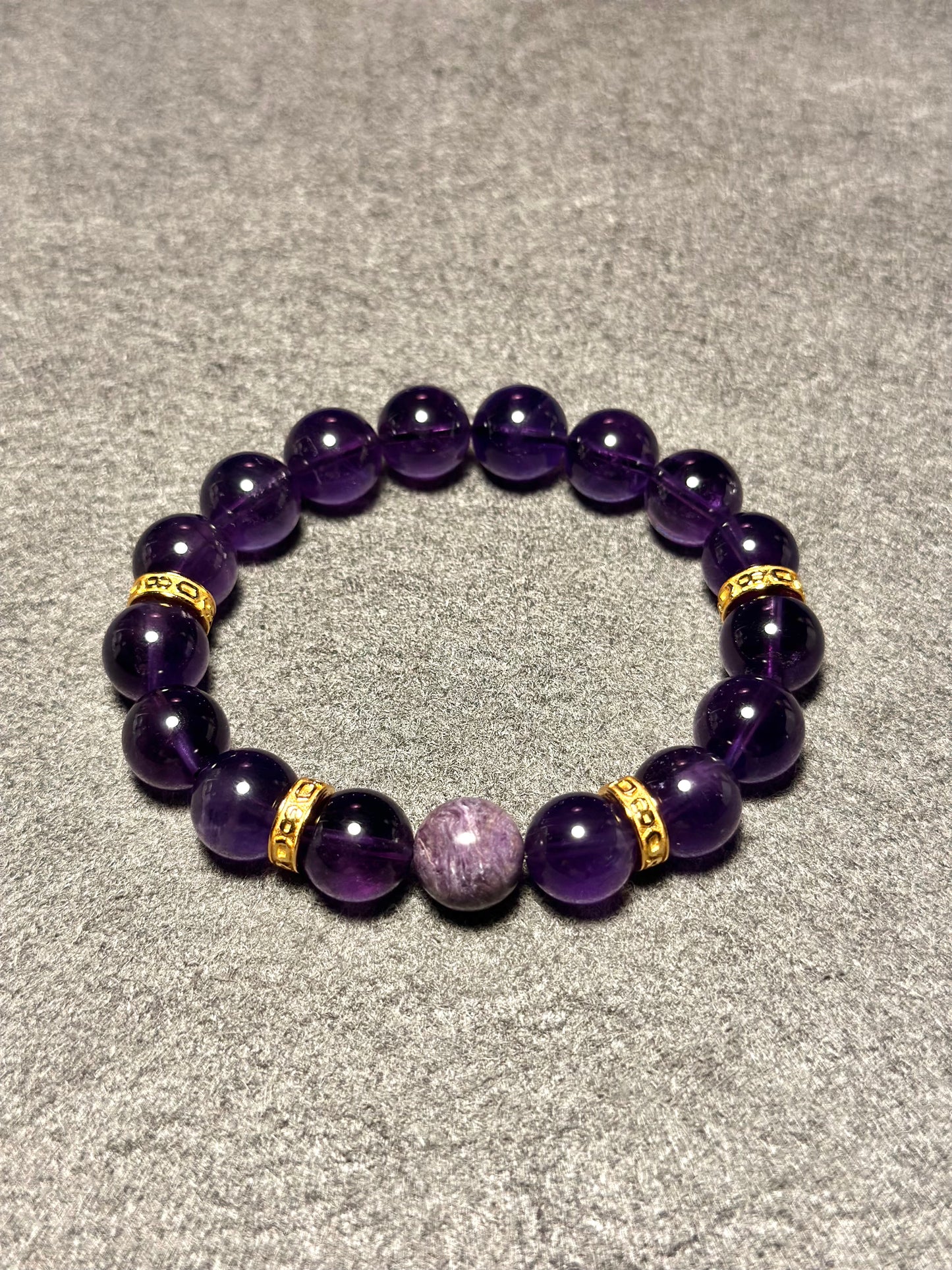 Amethyst Energy Bracelet V3